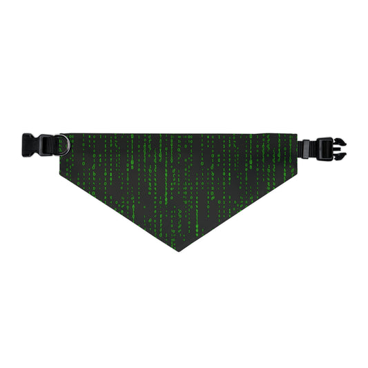 Matrix Code Pet Bandana Collar