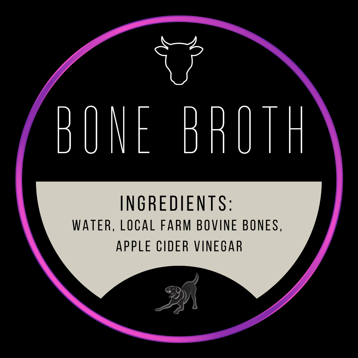Bovine Bone Broth for Dogs (800 ml)