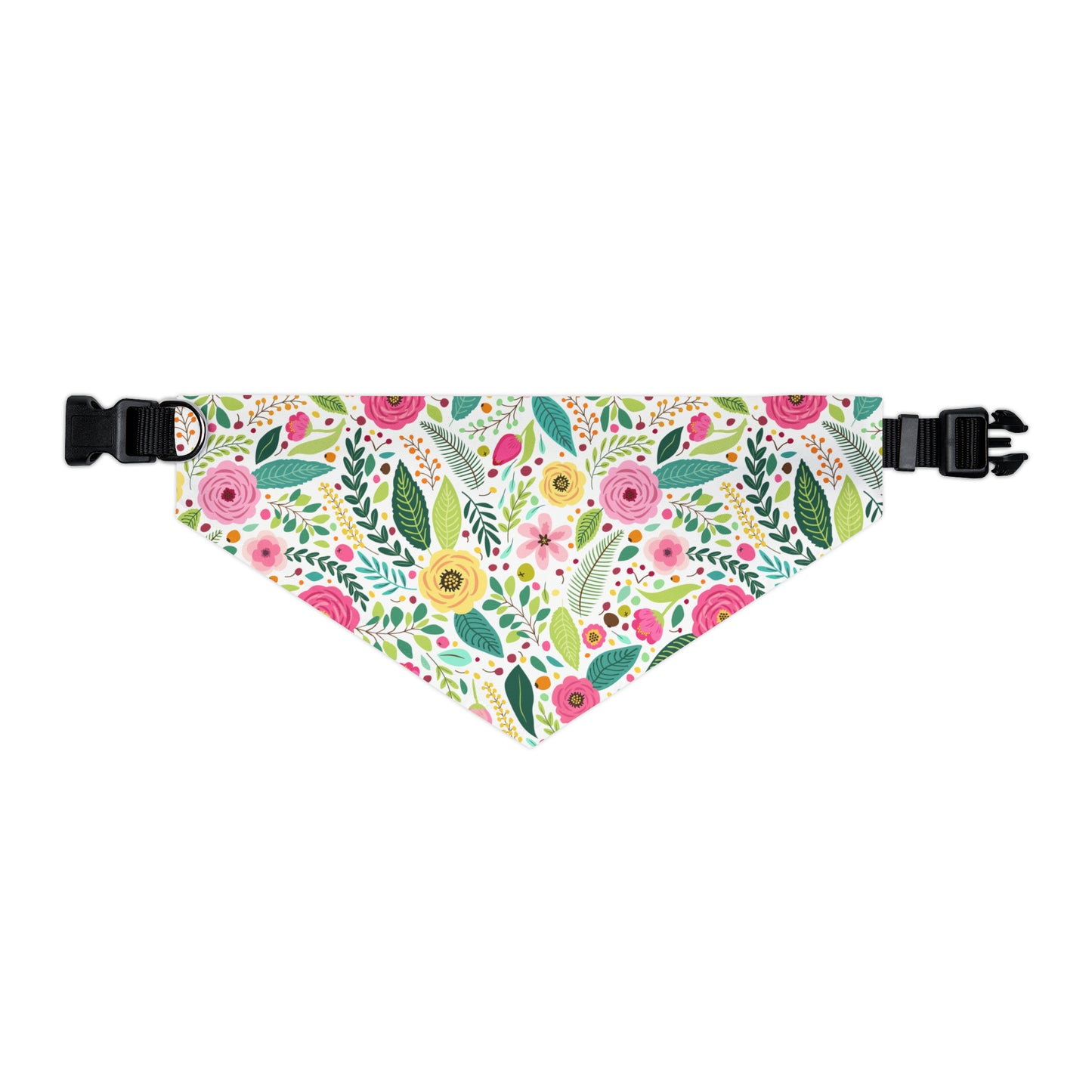 Floral Pet Bandana Collar