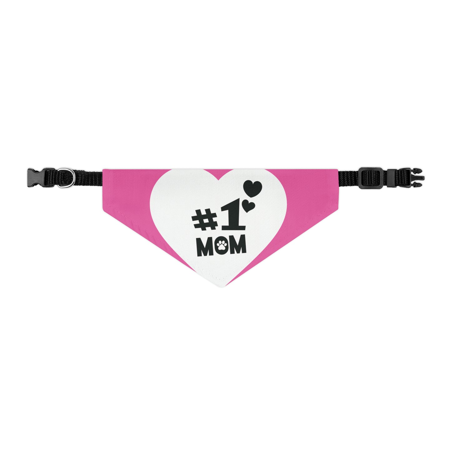 Mothers Day (#1 Mom) Pet Bandana Collar