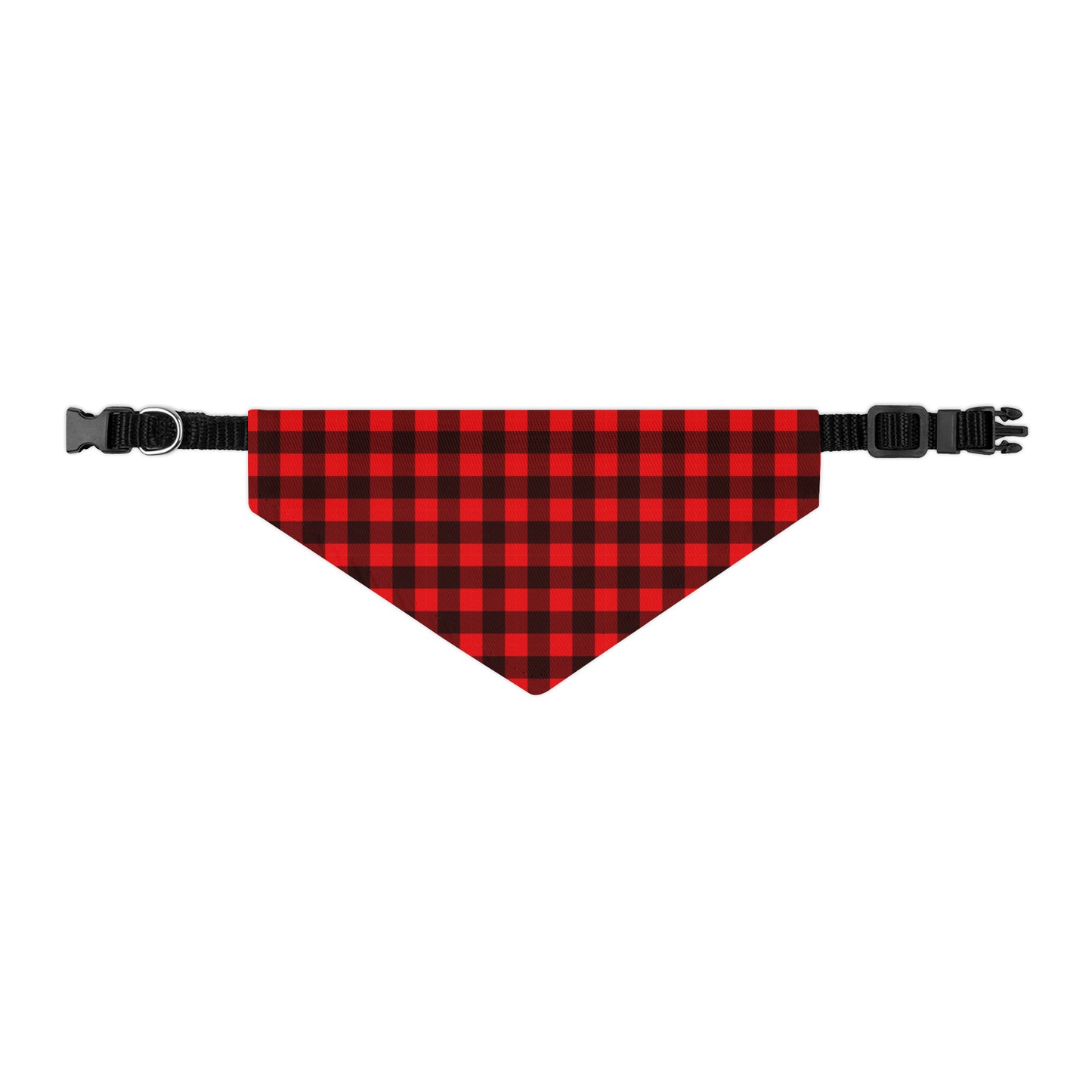 Red Flannel Pet Bandana Collar