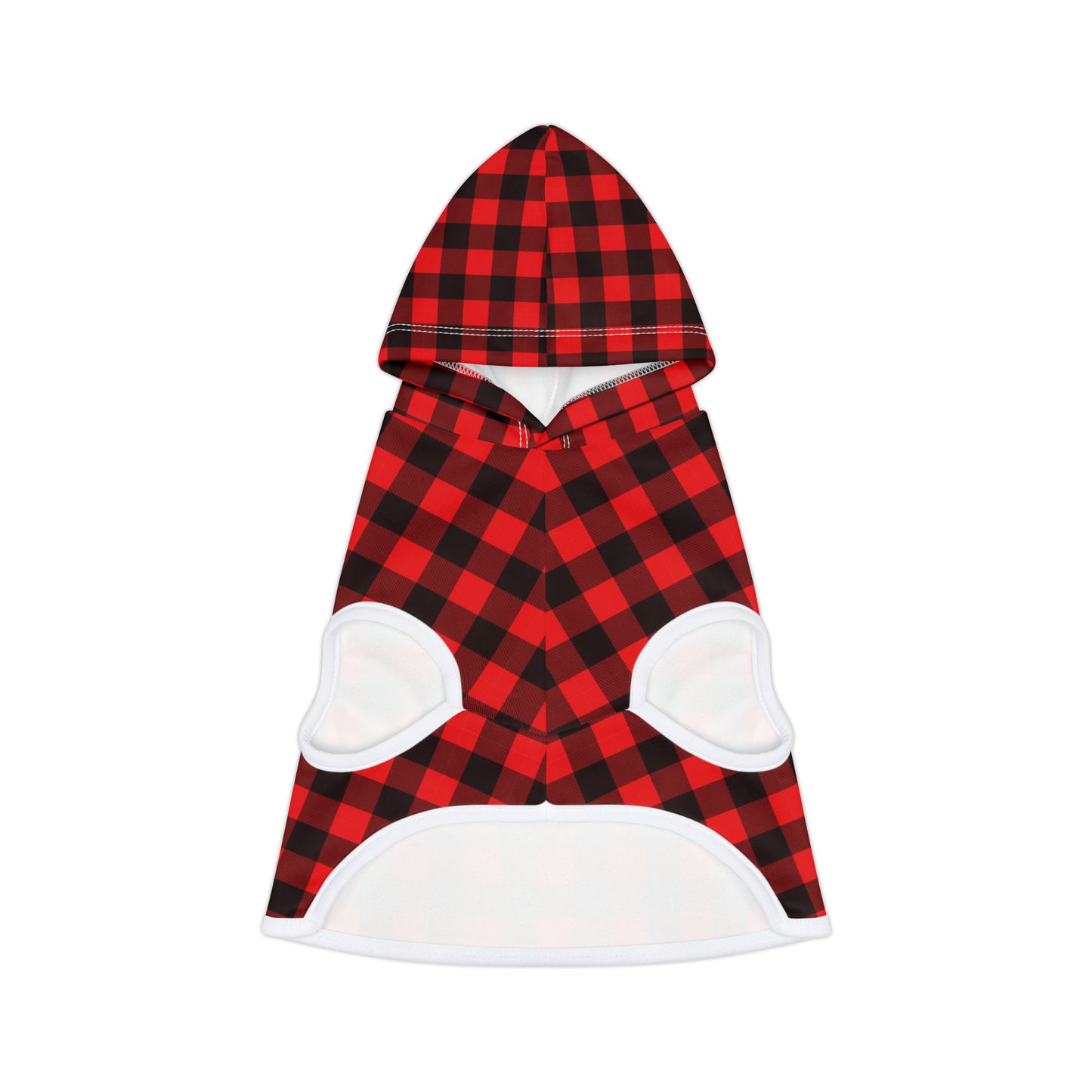 Red Flannel Pet Hoodie