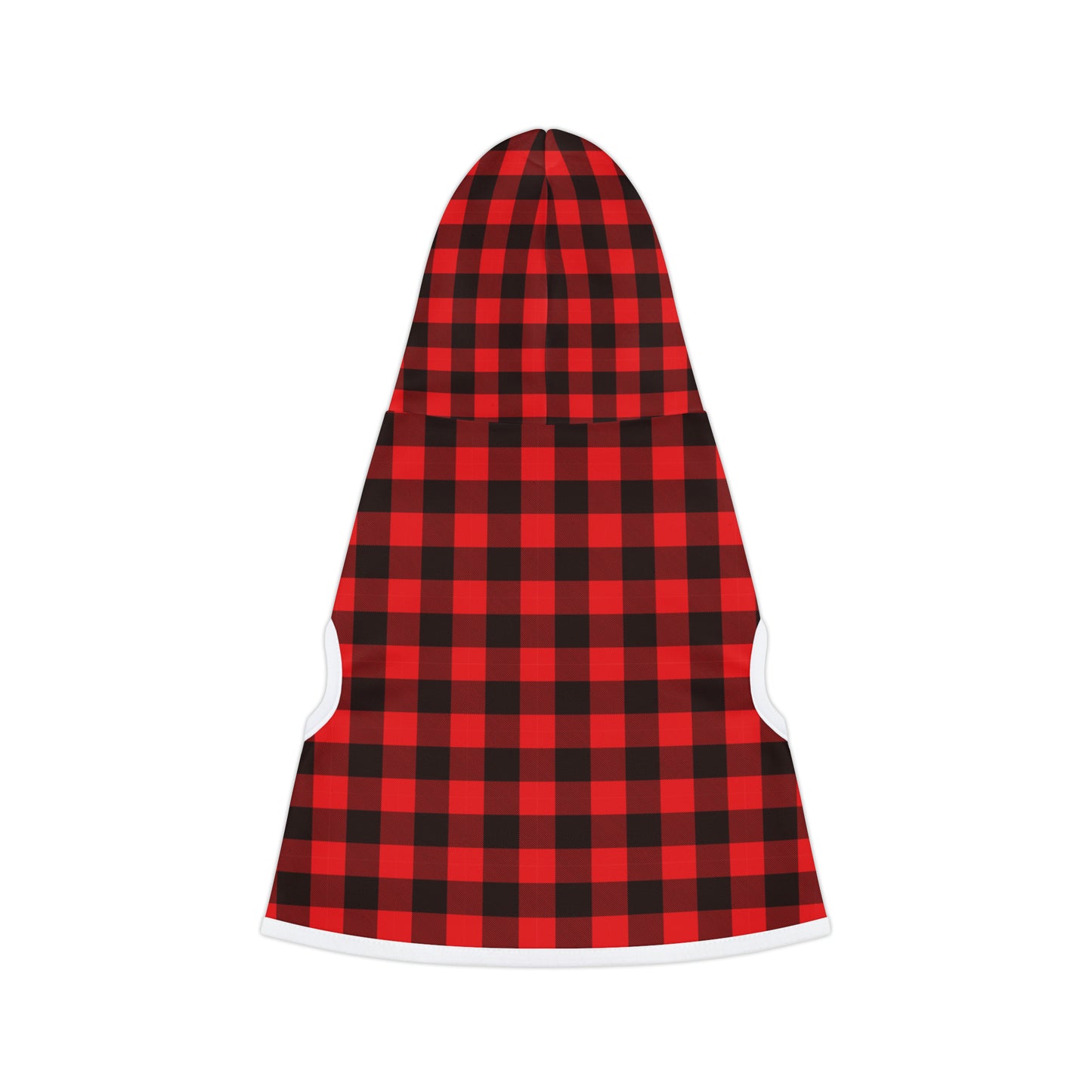 Red Flannel Pet Hoodie