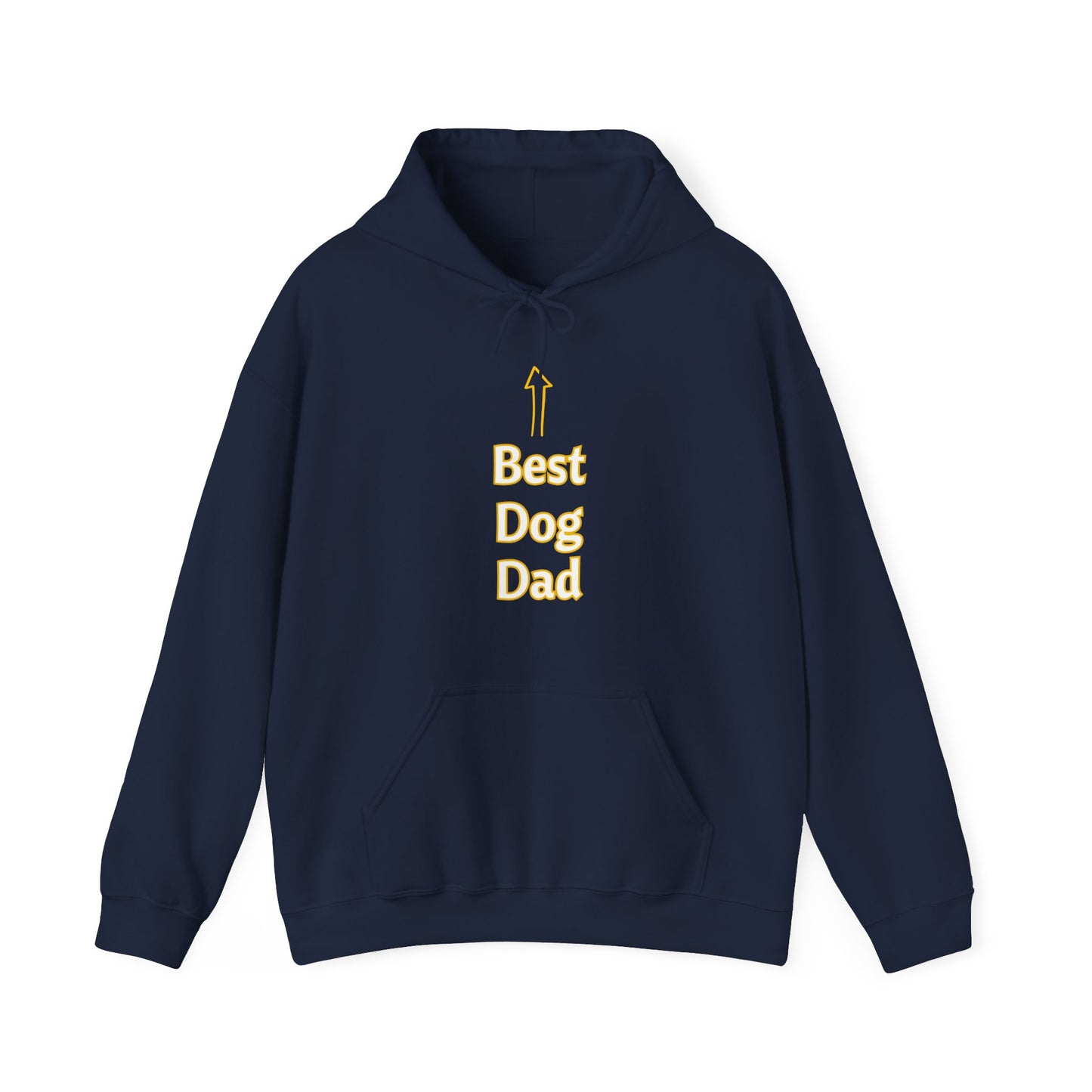 Best Dog Dad Unisex Heavy Blend™ Hooded Sweatshirt