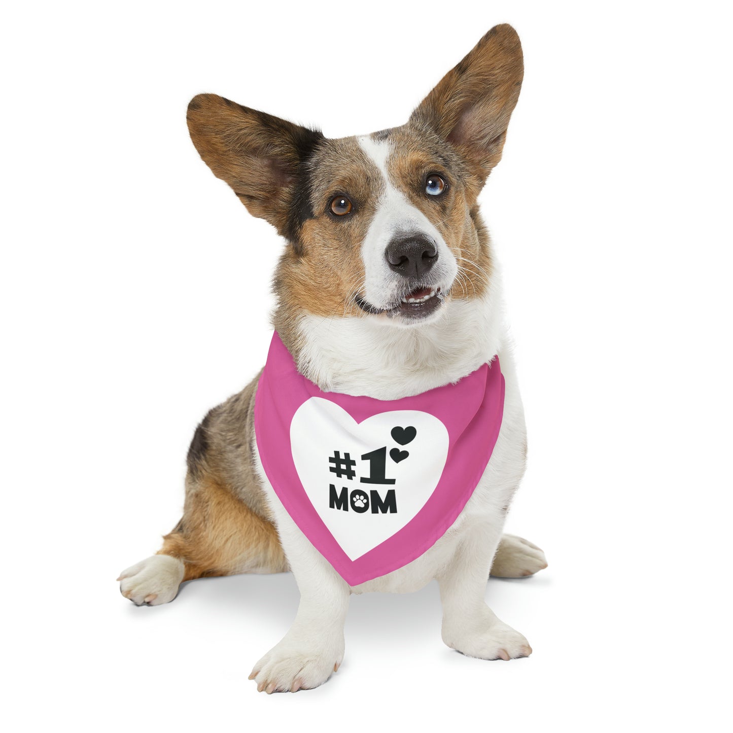 Mothers Day (#1 Mom) Pet Bandana Collar