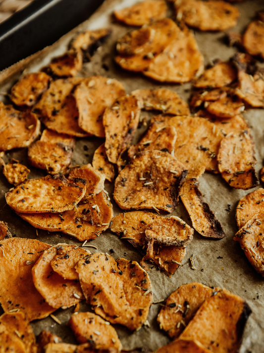 Dehydrated Sweet potato treats